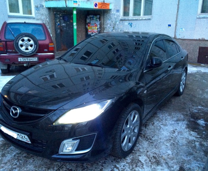 Mazda 6 тонированная