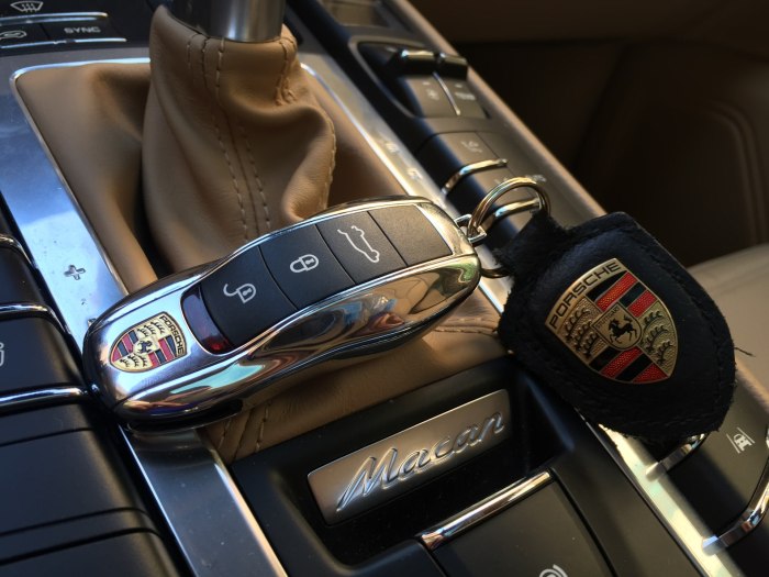 Ключ зажигания Porsche Cayenne
