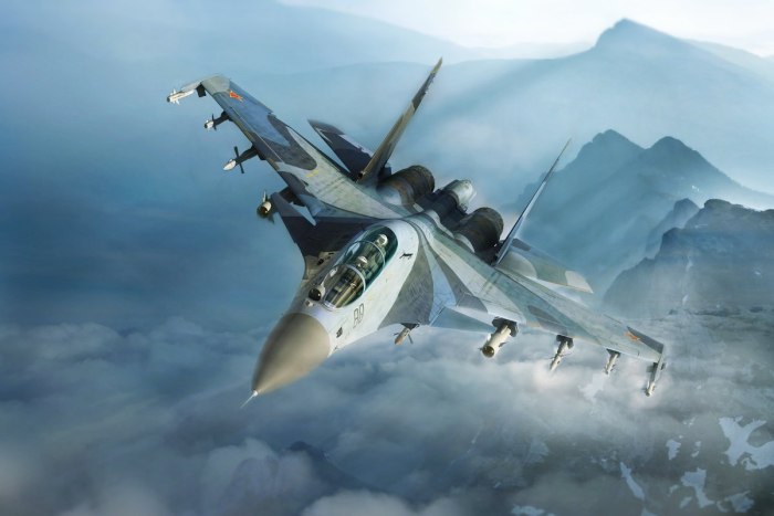 Истребитель Су-30