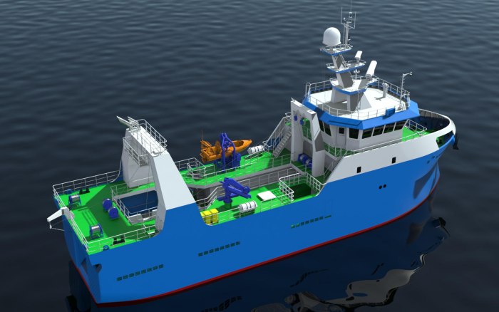Средний морозильный траулер проект HS 45t