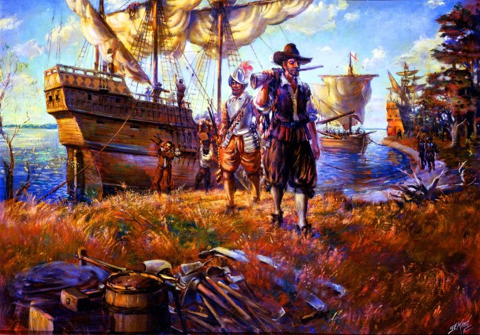 Джеймстаун США 1607