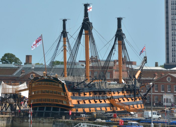 HMS Victory 1765 внутри