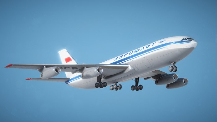 Ил-86 пассажирский самолёт