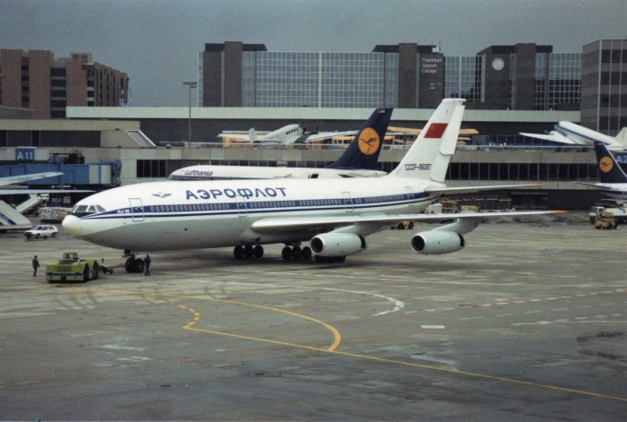 Самолет Аэрофлот ил 86