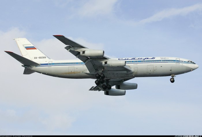 Ил-86 пассажирский самолёт