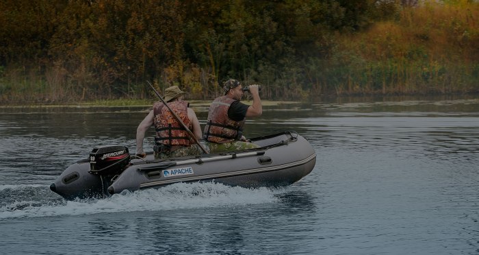 Рыбалка на лодке ПВХ С мотором