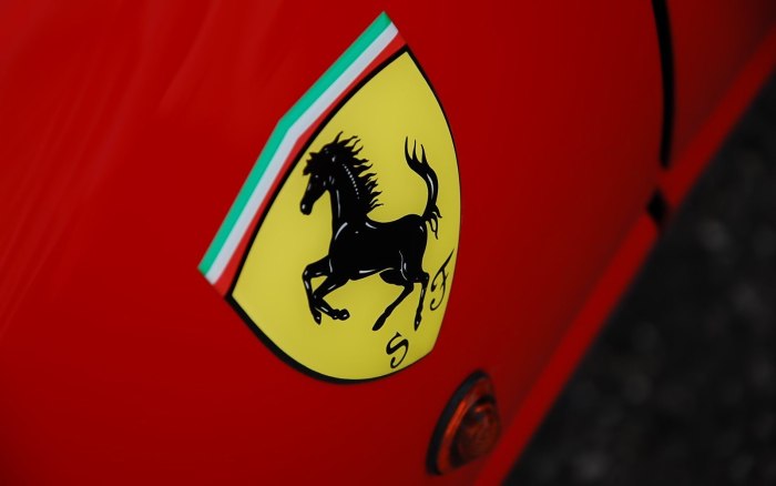 Лого Ferrari f355