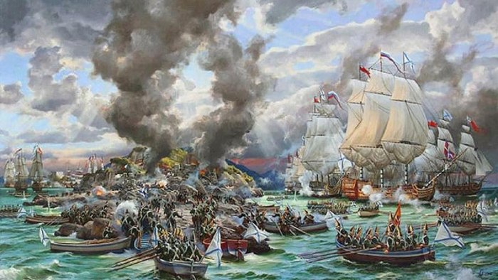 Штурм Корфу Ушаков 1799