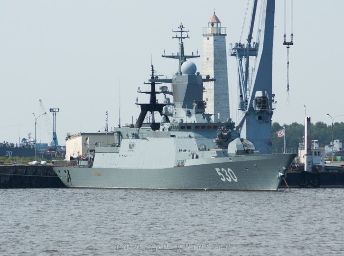 Военные корабли у берегов феодосии