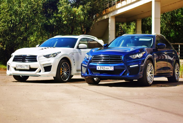 Infiniti qx70 обвес f51