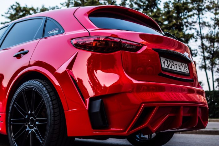 Infiniti fx35 обвес