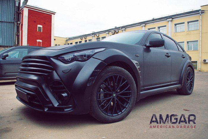 Инфинити qx70 матовый