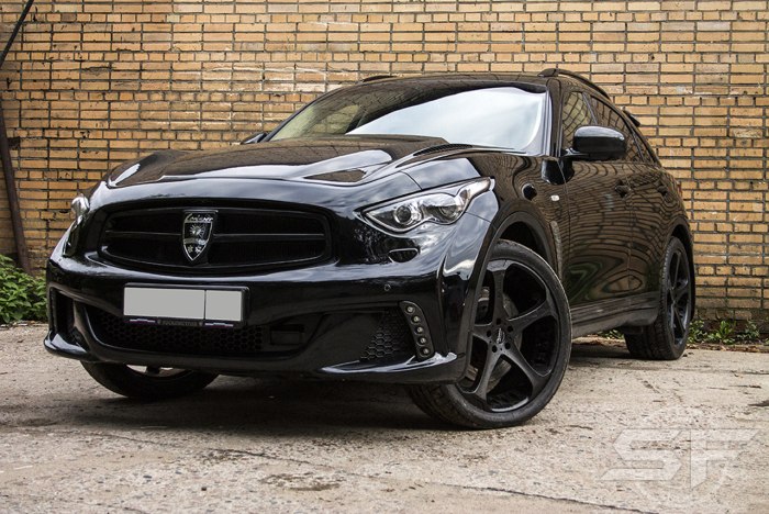 Infiniti fx37 обвес