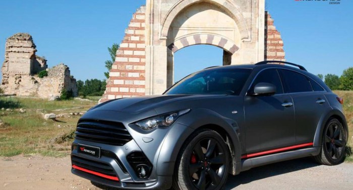 Infiniti qx70 обвес