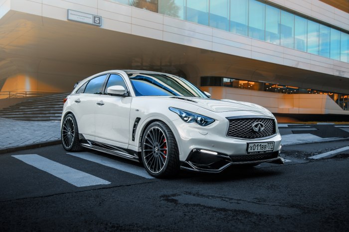 Infiniti qx70 обвес