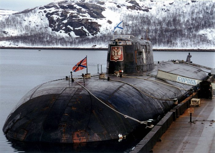 К-141 «Курск» подводная лодка