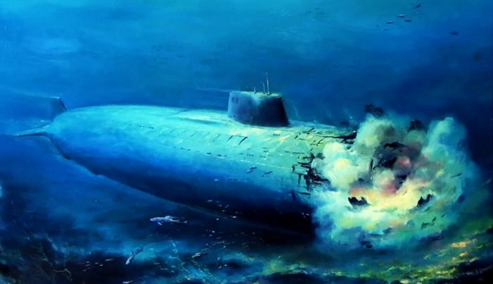 К-141 «Курск» подводная лодка