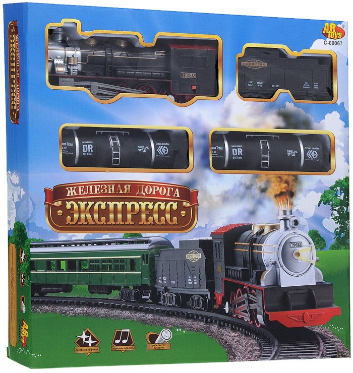 Железная дорога 1toy ретро экспресс т10577