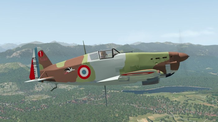 Истребитель morane saulnier ms 406