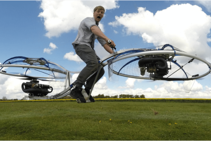 Колин Ферз Colin Furze мотоцикл