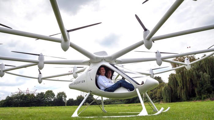 Летающие такси Volocopter