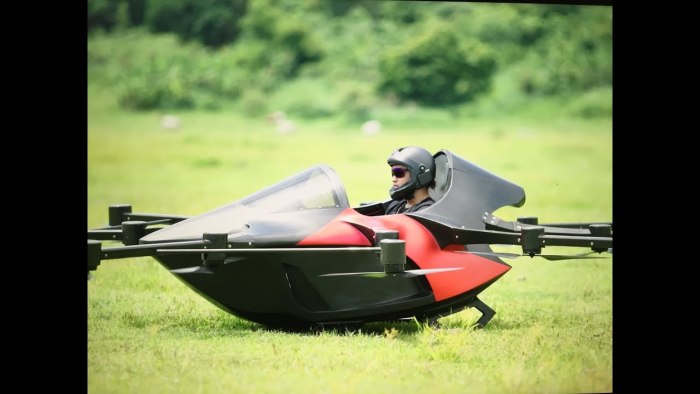 Electric copterpack