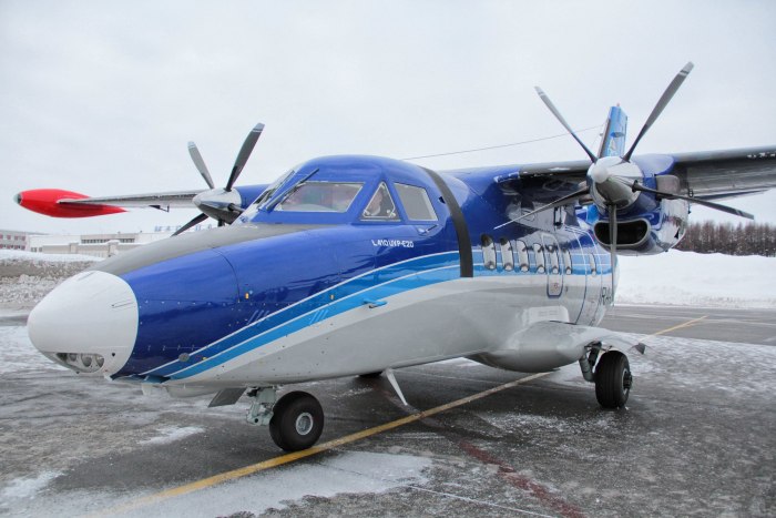 Самолет l-410 сила
