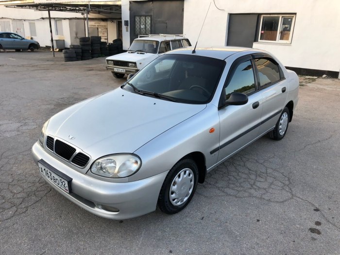 Daewoo lanos 1997 года