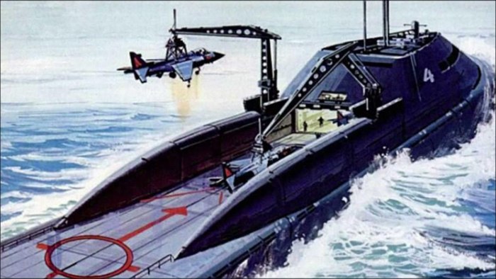 Атомный подводный авианосец 941-бис акула