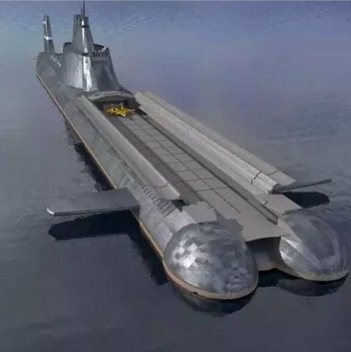 Подводный авианосец России проекта 941-бис