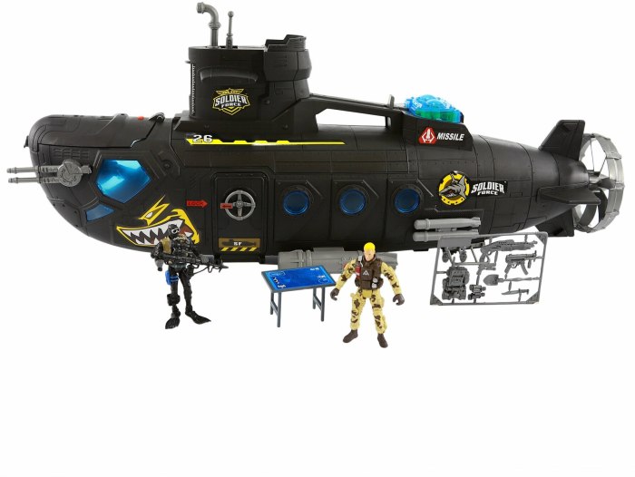 Игровой набор Chap Mei Боевая субмарина с батискафом