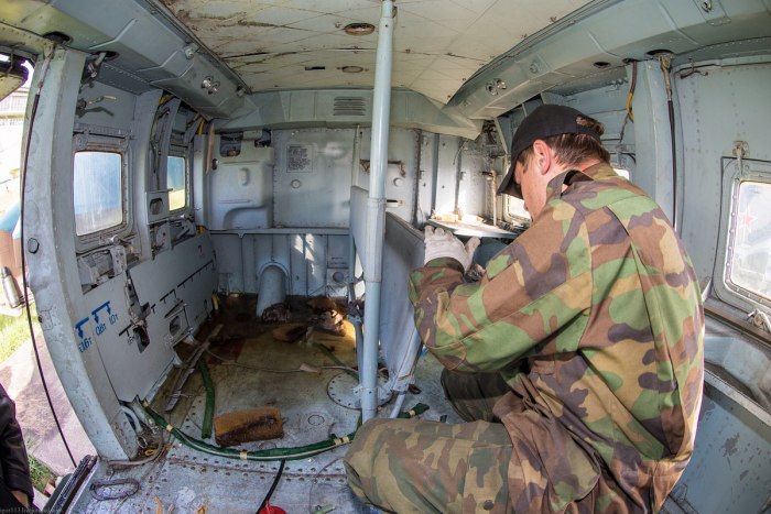 Ми-24 десантный отсек