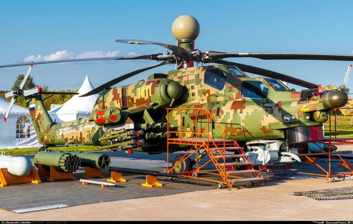 Ми-28нэ кабина