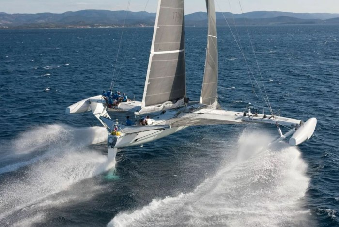 Hydroptere яхта