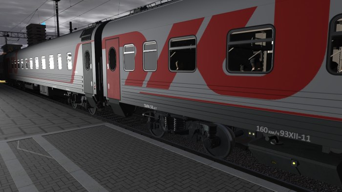 Москва Анапа 152 вагоны снаружи