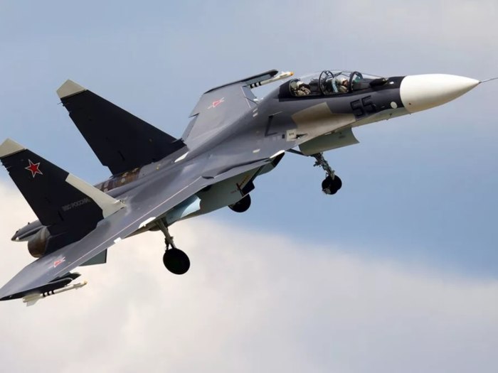 Самолет Су-30см