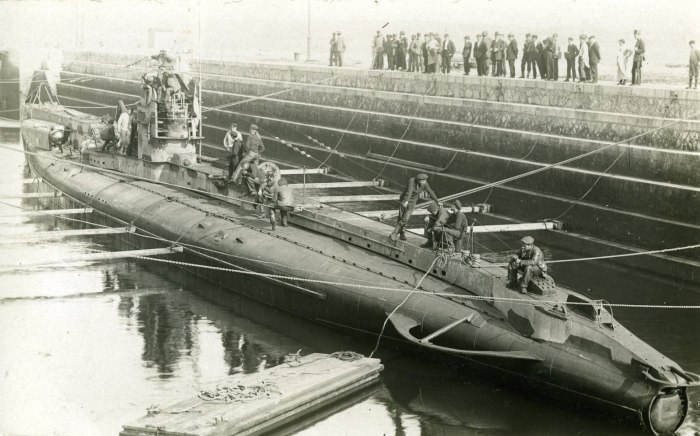 Подводные лодки первой мировой войны 1914-1918