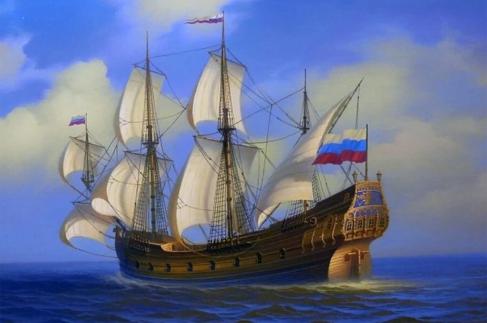 Голландский корабль ПИНАС 17 века
