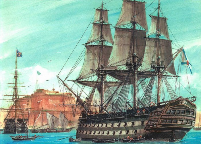 Корабль Азов 1826 Лазарев