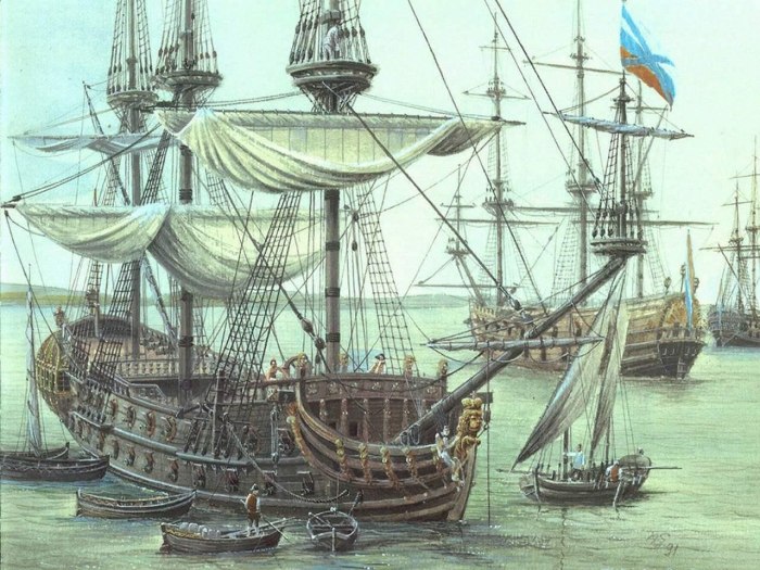 Азовский флот 1696