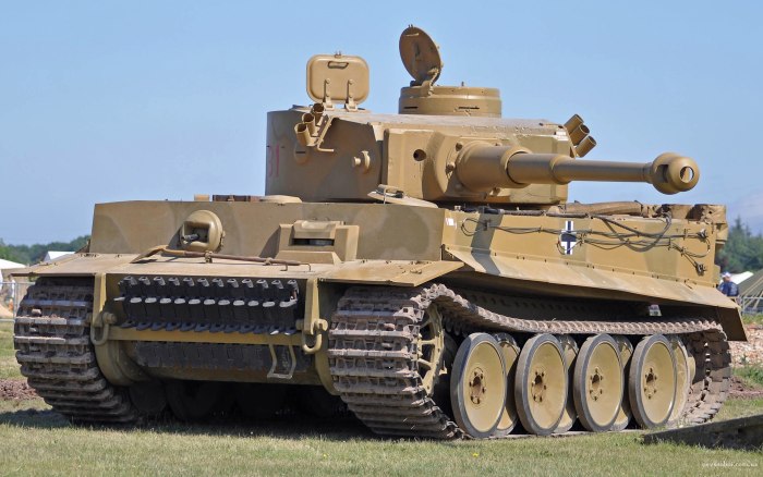 Немецкий танк т-6 тигр