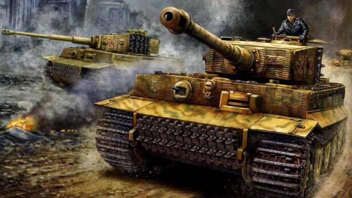 Panzerkampfwagen vi Ausf.h — e, «тигр»