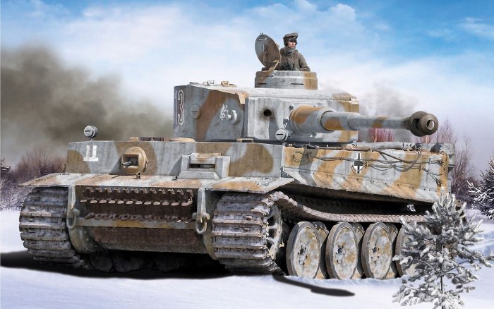 Panzerkampfwage n vi Ausf. H1, «тигр»