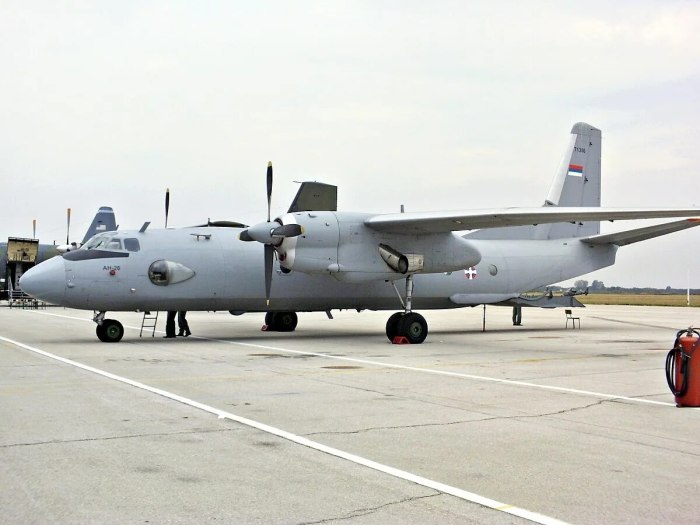 Самолет-зондировщик АН-26 циклон