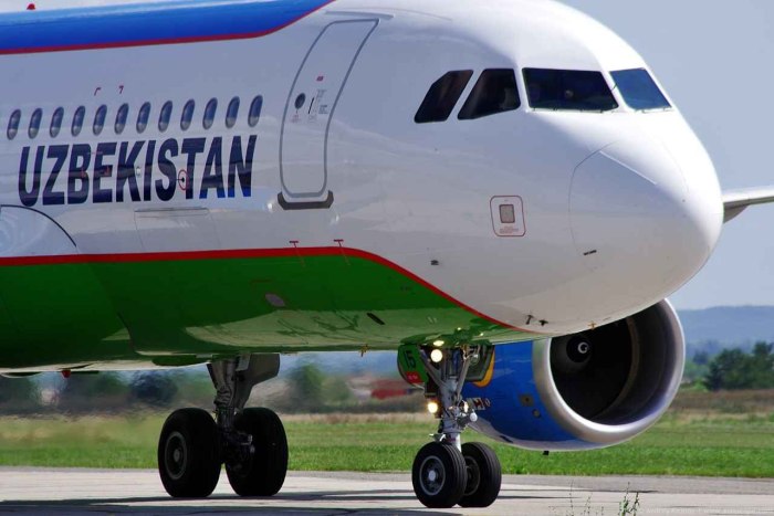Airbus a320 узбекские авиалинии