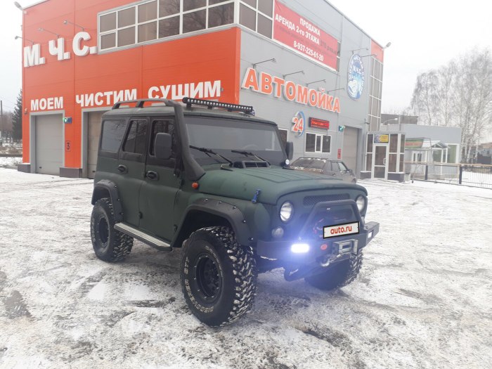 УАЗ 469 черный Раптор