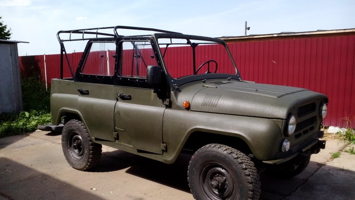 УАЗ-469/3151 без крыши