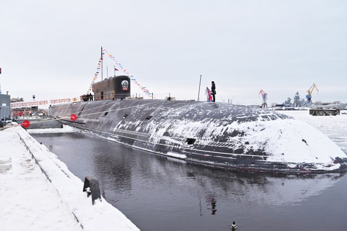 Атомный подводный крейсер Генералиссимус Суворов