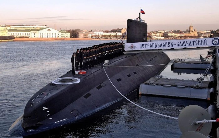 Подводная лодка Тихоокеанского флота ТОФ Петропавловск-Камчатский