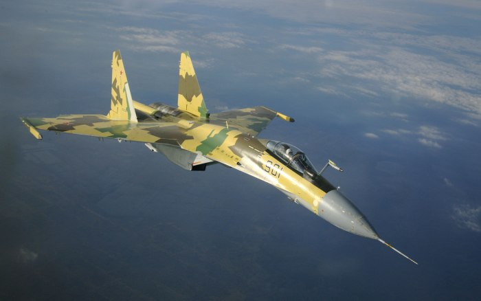 Самолеты ВВС России Су 35